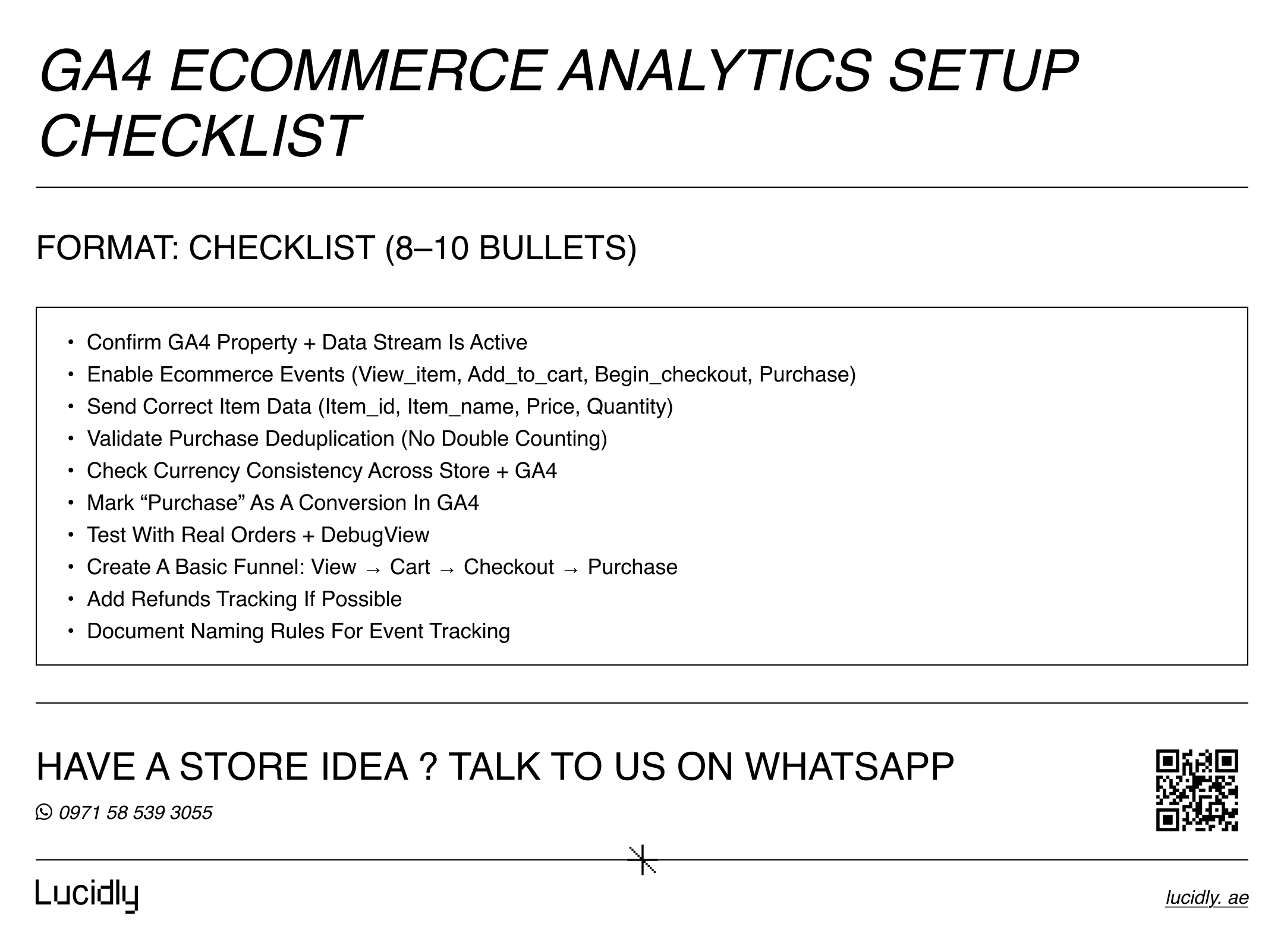 Ecommerce Analytics
