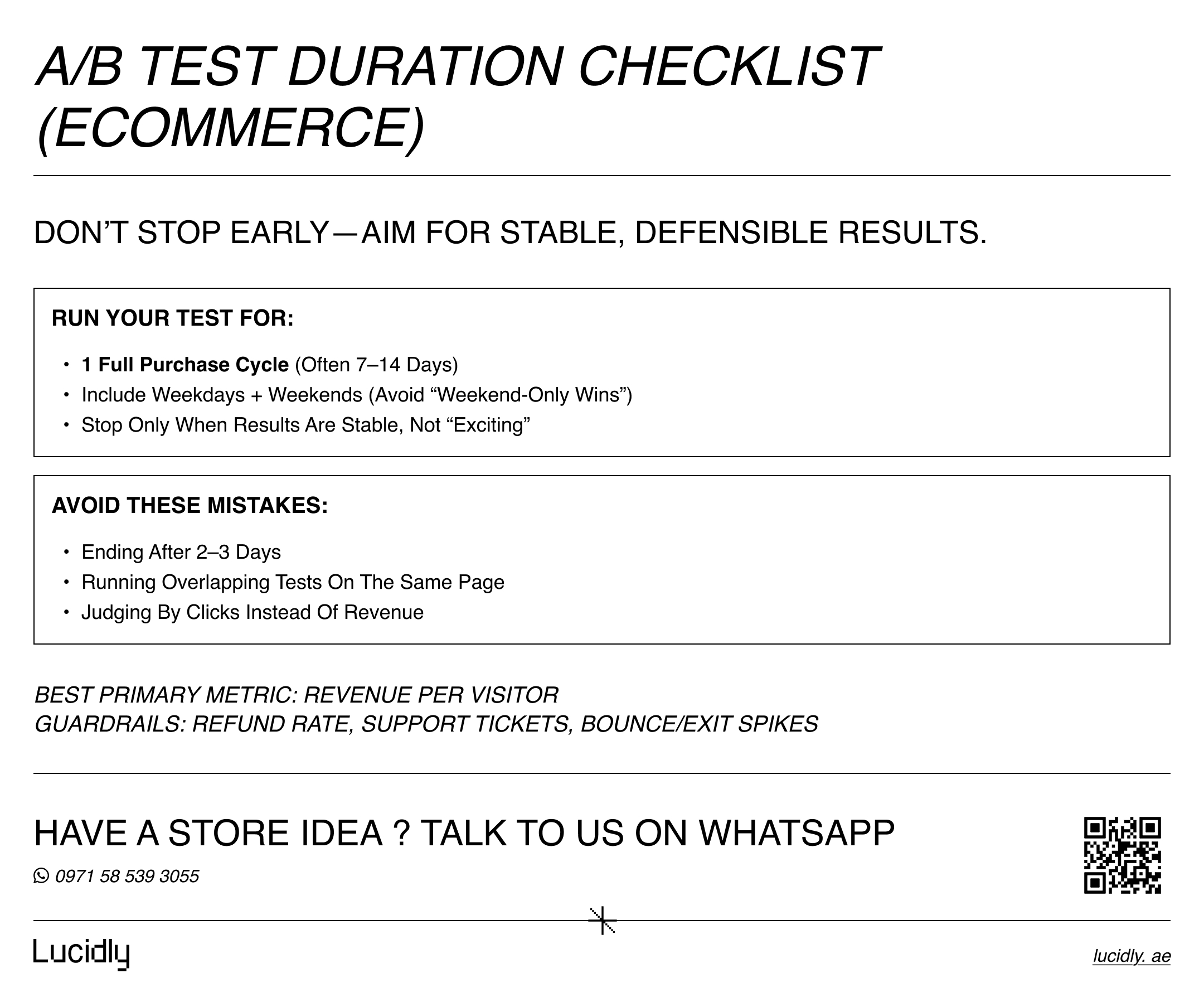 ecommerce conversion rate optimisation