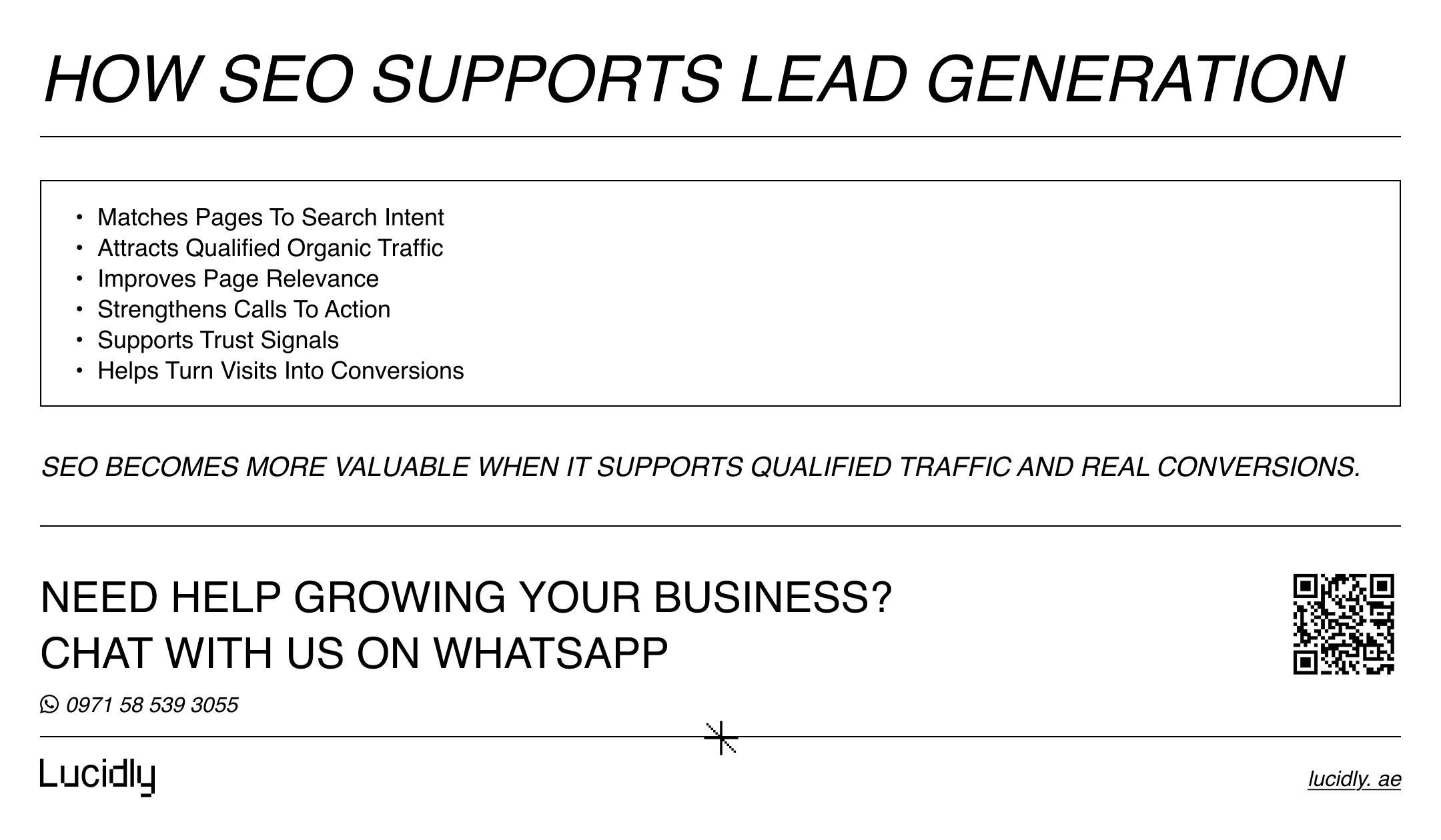 How SEO Supports Lead Generation