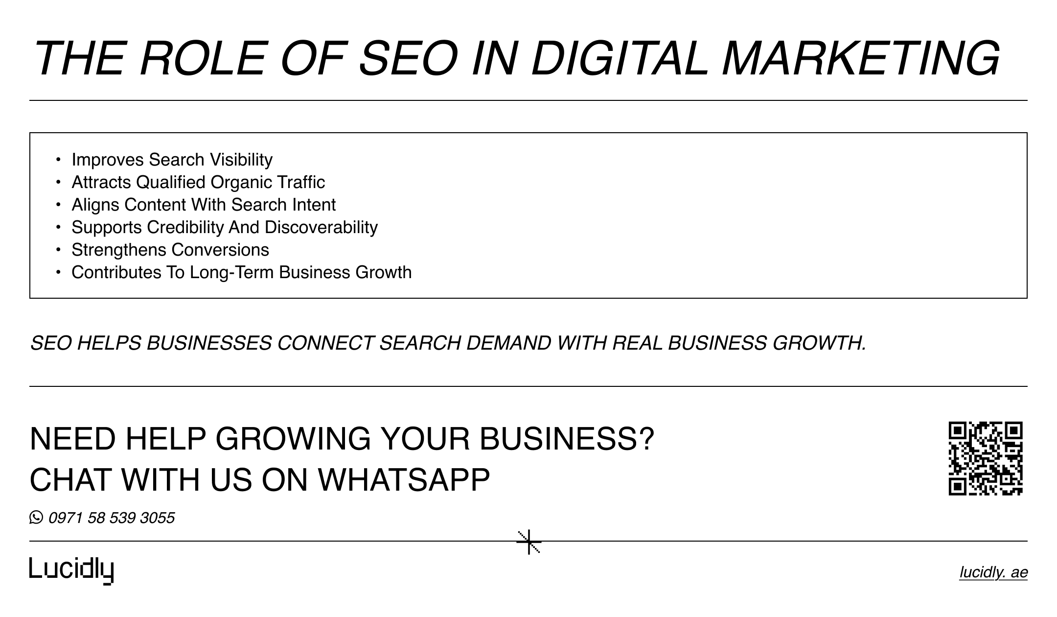 The Role of SEO in Digital Marketing