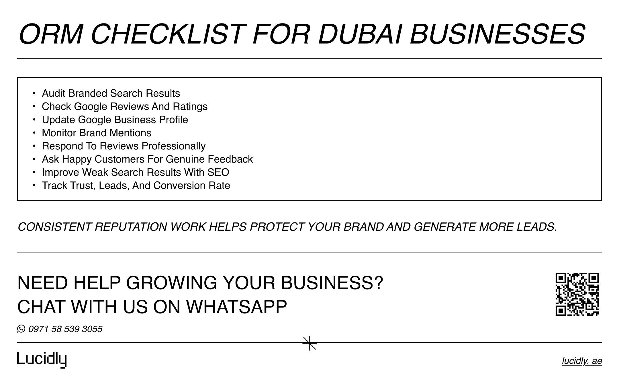 Online Reputation Management Dubai: Build Trust, Protect Your Brand & Get More Leads