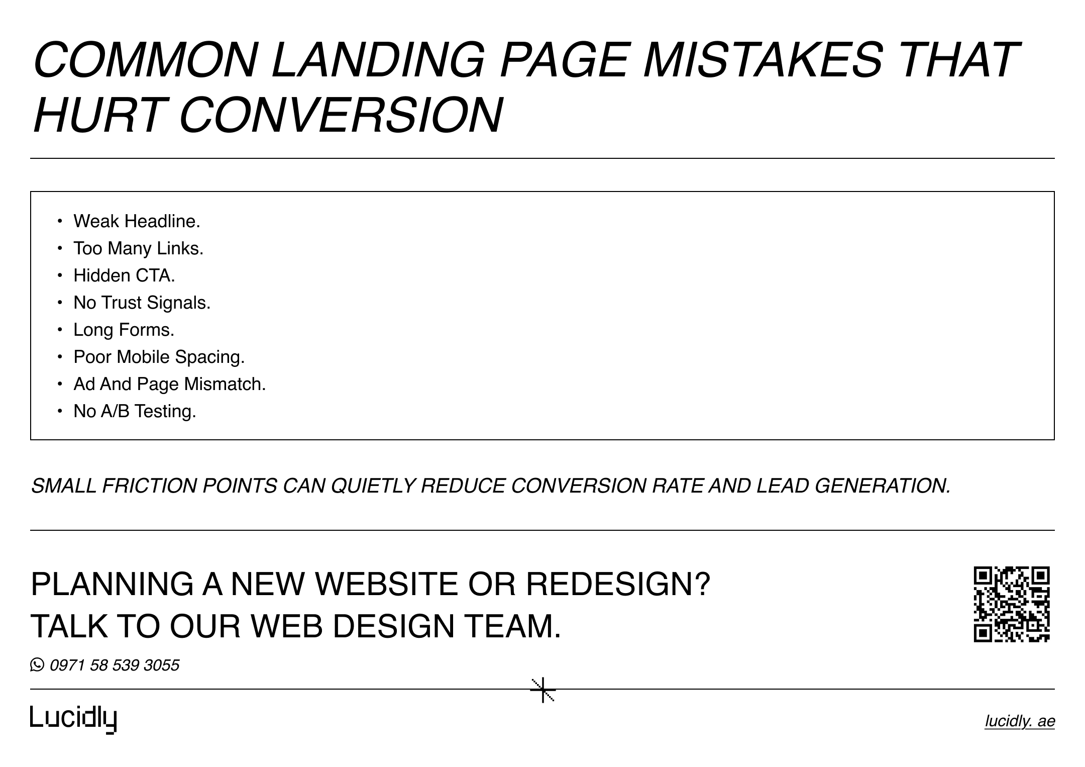 Landing Page Design Dubai: What Makes a Page Convert