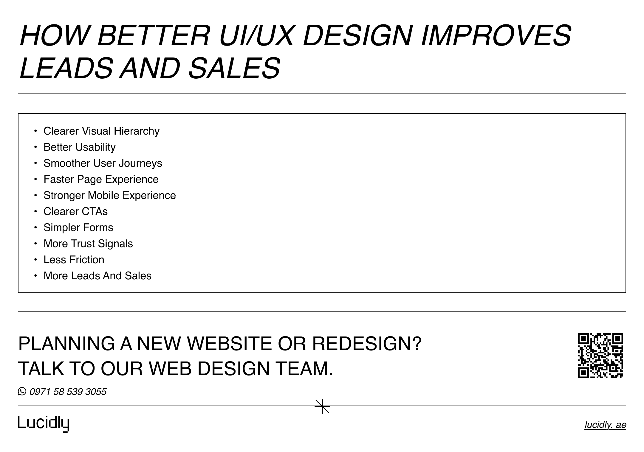 UI/UX Design in Dubai: How Better Website Design Improves Leads and Sales