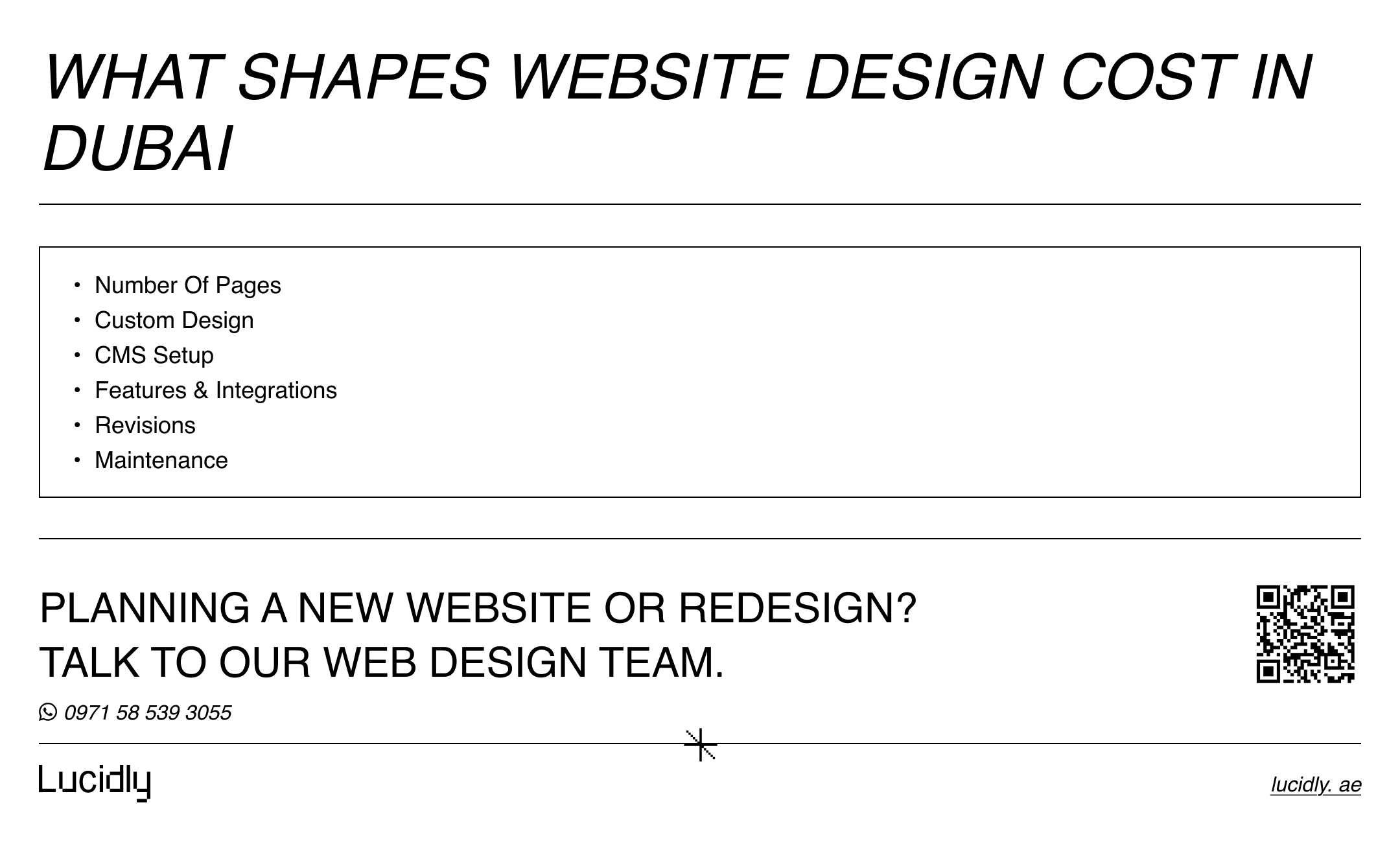 Website Design Cost in Dubai