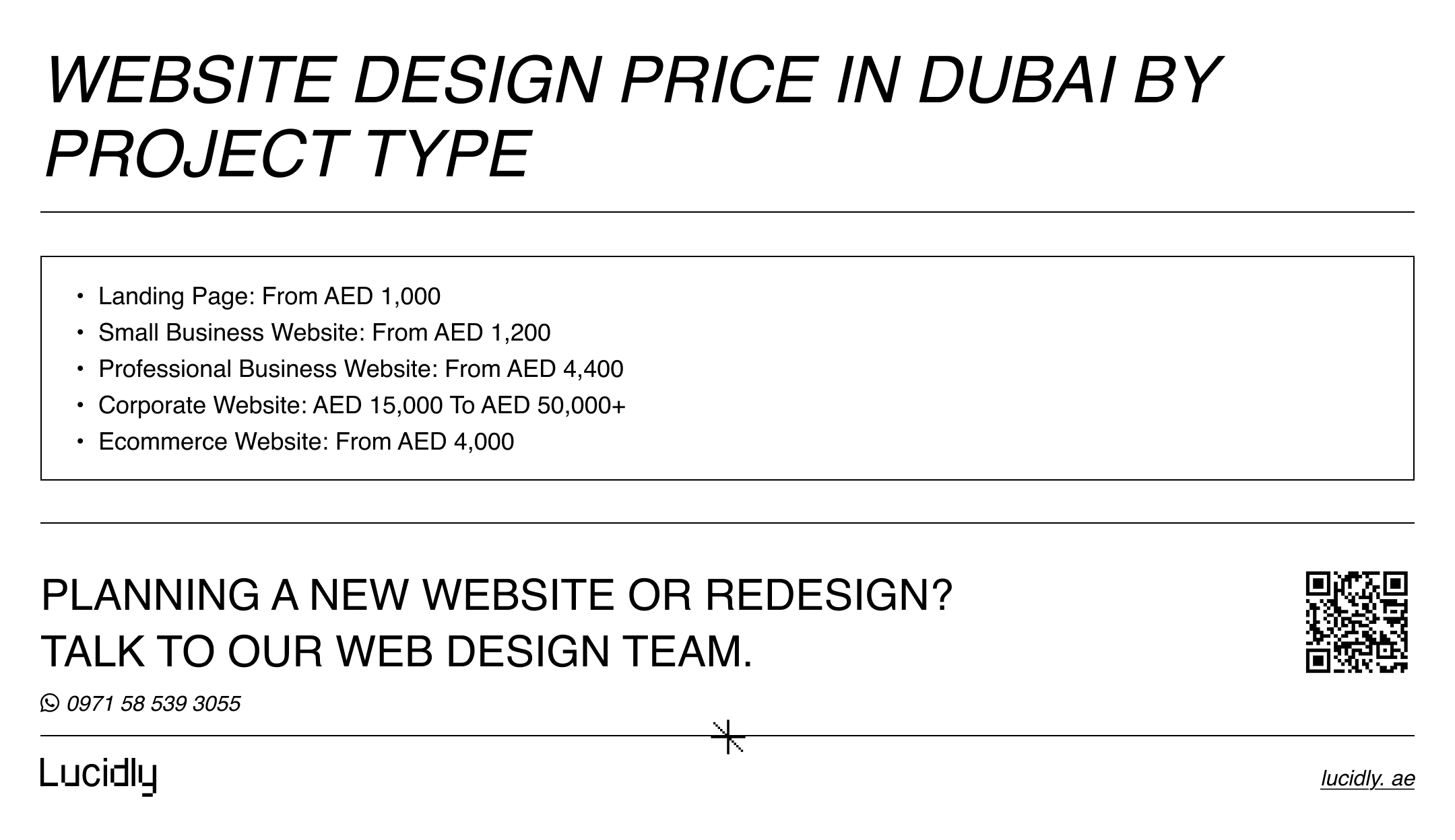 Website Design Cost in Dubai