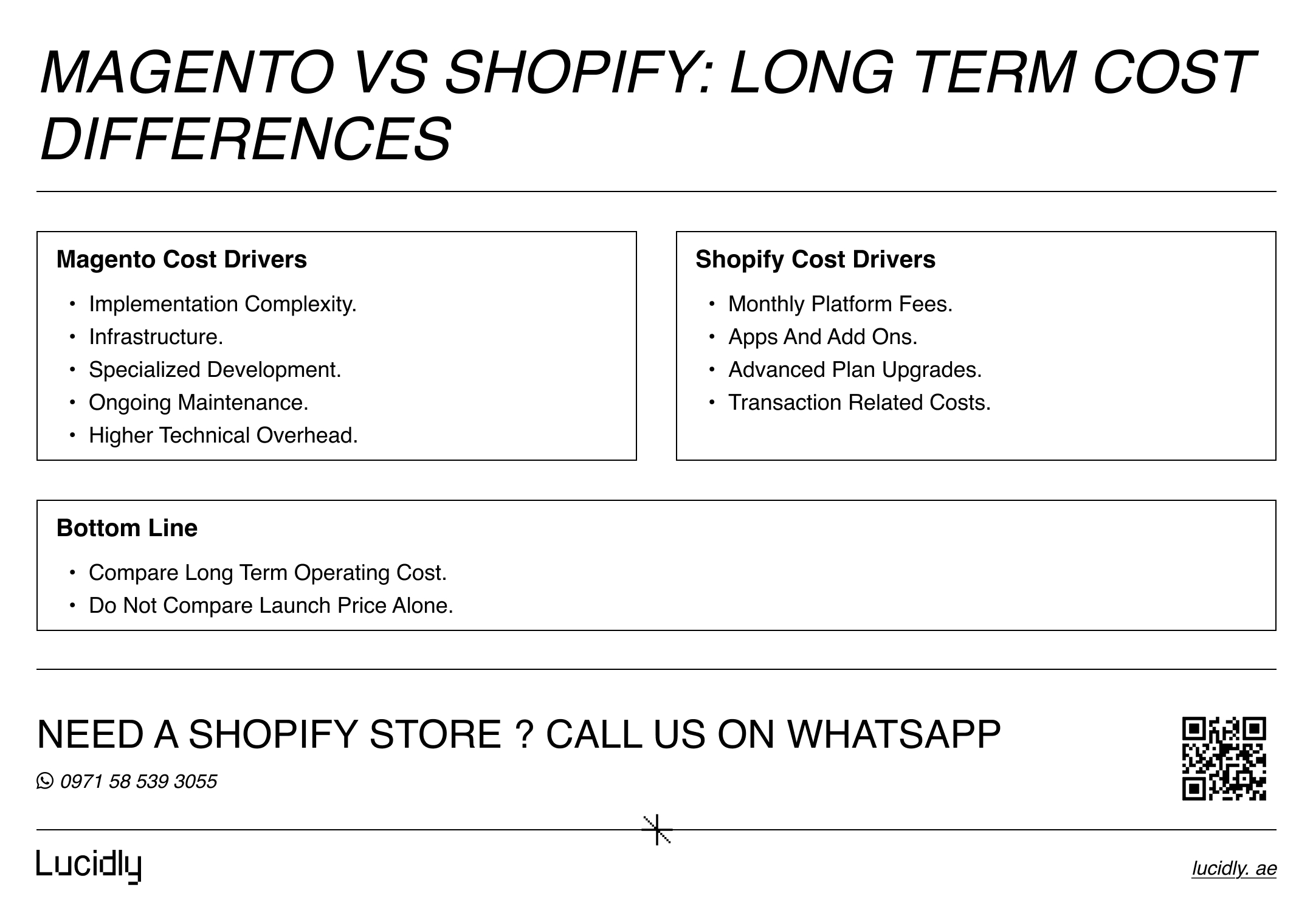 Magento vs Shopify 2026: When Magento Makes Sense and When Shopify Wins