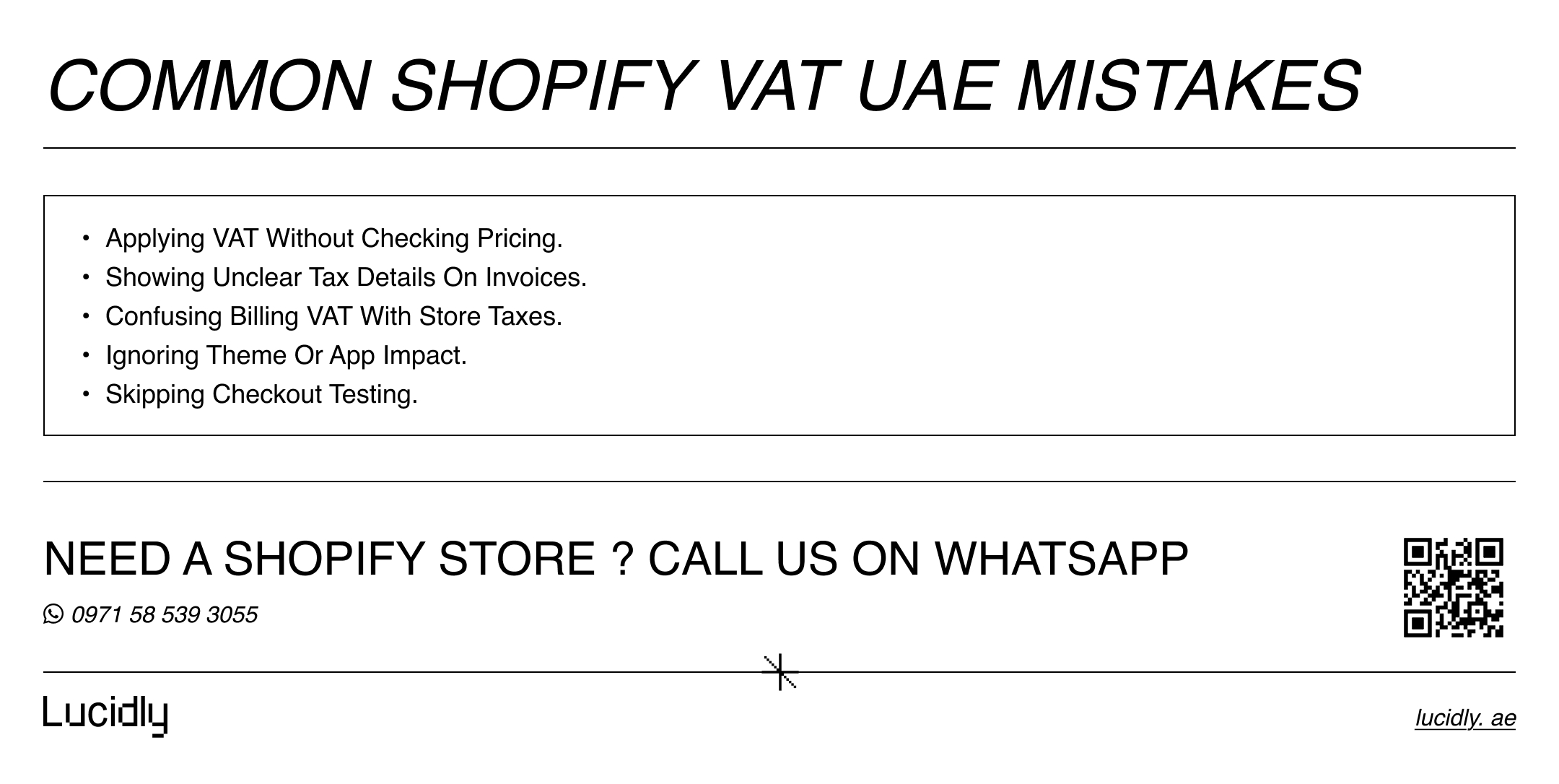 UAE VAT on Shopify