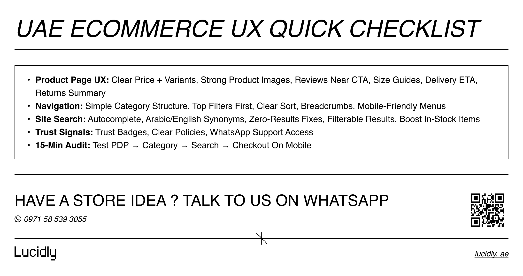 Ecommerce UX in the UAE: Product Pages, Navigation, and Search That Convert