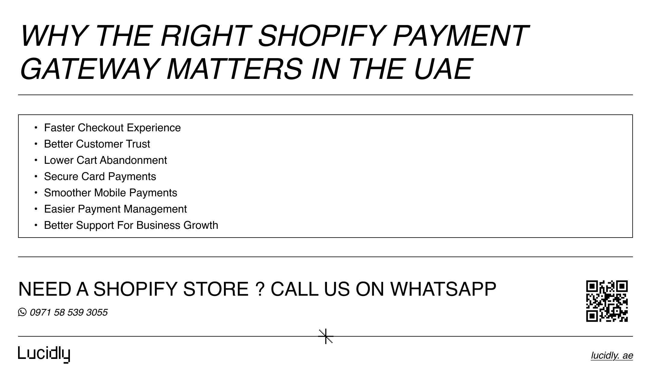 Shopify payment gateway UAE