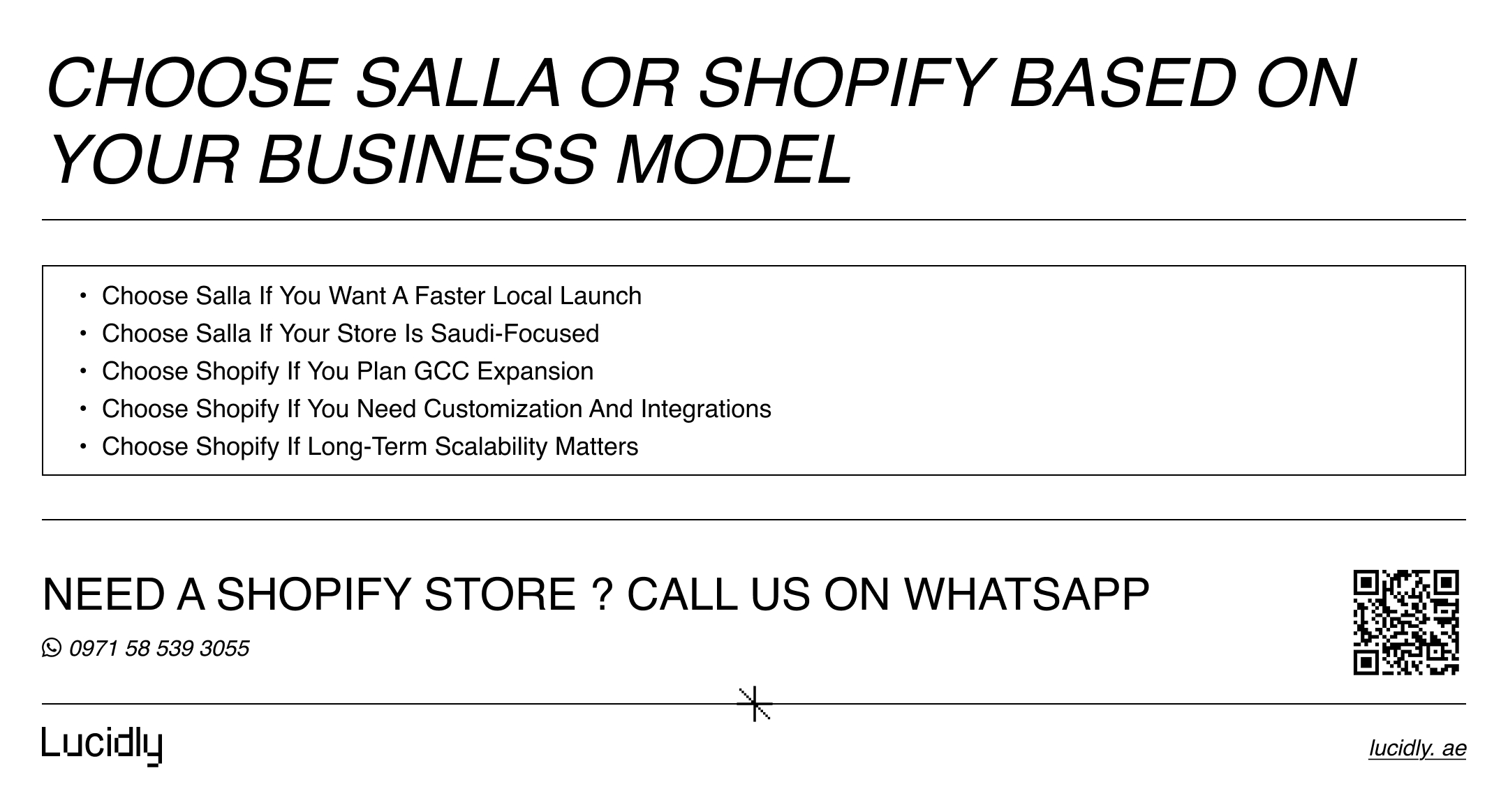 Shopify vs Salla